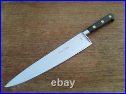 FINEST Vintage Sabatier Jeune XL Hand-Forged Stainless Chef Knife RAZOR SHARP