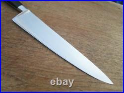 FINEST Vintage Sabatier Jeune XL Hand-Forged Stainless Chef Knife RAZOR SHARP