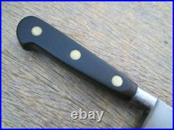 FINEST Vintage Sabatier Trumpet Forged 8 Carbon Steel Chef Knife RAZOR SHARP