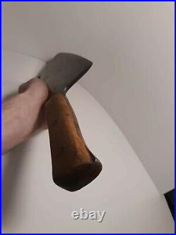 FOSTER BROTHERS BROS Solid Steel 2190 Meat Cleaver vintage used