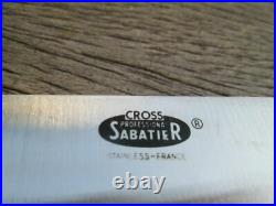 Finest UNUSED Vintage 1970s Sabatier Professional Smaller Stainless Chef Knife