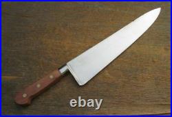 Finest UNUSED Vintage Sabatier-style RC Huge 20 Carbon Steel Chef Knife WOW