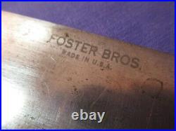Foster Bros. 14 inch Carbon Steel Chef Knife