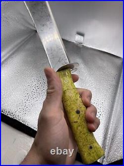 Foster bros butcher knife. Beautiful Custom Handle