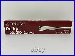 Gorham CLASSIC KEY Flatware 5-Piece Place Setting New in Box Forks Spoons Knife
