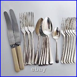 Grosvenor Silver Vintage Antique Cutlery Set