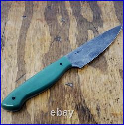 Handmade Kitchen Paring Knife 80crv2 Carbon Steel Made In USA