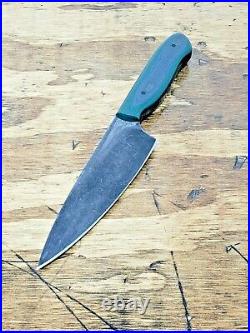 Handmade Kitchen Utility Petty Knife 80crv2 Carbon Steel Made In USA