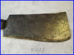 Heavy Underhill 8.25 inch Antique Carbon Steel Cleaver