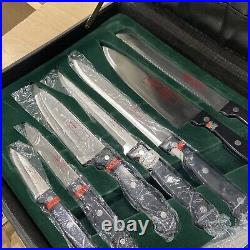 Hoffman Solingen 12 Piece Knife Set with Briefcase Brand New Free Shipping
