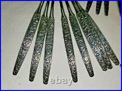 INCREDIBLE Riviera RIF15 Stainless Japan Flatware 100 pcs SERVICE for 16 SCROLL