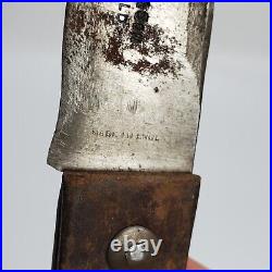 J. Tyzack & Son Sheffield Made In England Butcher Knife Skinner Type