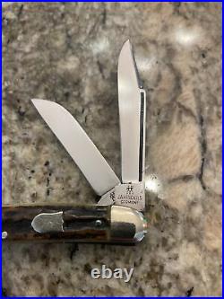 JA Henckel Surpentine 834 Stag Stockman Knife