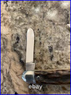 JA Henckel Surpentine 834 Stag Stockman Knife