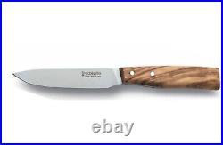 LIONSTEEL 4-Piece Steak Knife Set 9001S UL W. 1.4116 & Olive Wood