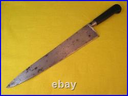 La Trompette Dufresne & Co. 11 inch Sabatier Carbon Steel Chef's Knife