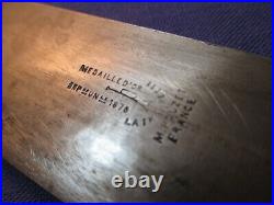 La Trompette Pouzet Medaille d Or 10 Sabatier Carbon Steel Butcher Knife