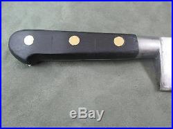 La Trompette Pouzet Medaille d Or 11 inch Sabatier Carbon Steel Chef's Knife