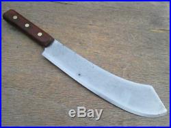 MASSIVE Antique F. Dick Germany Chef/Butcher's Lamb Splitting Knife RAZOR KEEN