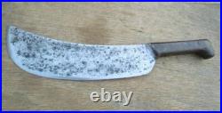 MASSIVE Antique French Chef's or Butcher's Lamb Splitting Knife RAZOR SHARP