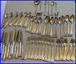 MCM Towle Supreme Cutlery CHRISTY Flatware Set Stainless Steel 18-8 Japan 76P