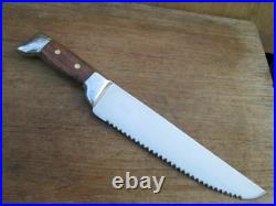 MINT Vintage DEHILLERIN Au Nain France Chef's MASSIVE Serrated Fishmonger Knife