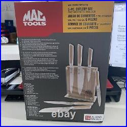 Mac Tools Al Mar 6pc Cutlery Set With Magnetic Holder Nib