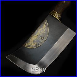 Manganese steel Heavy Duty Meat Cleaver Chef Knife Butcher Chopper pork knife