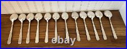 Mode Silver-plate by Wallace Silver Art Deco Service for 12 Flatware Set 61 pc