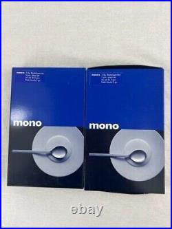 Mono-a Flatware 10 Piece Svc. For 2 Stainless Steel Peter Raacke Design Germany
