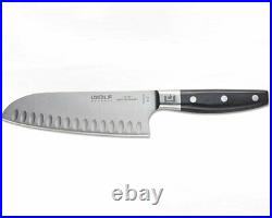 NIB Wolf Gourmet 6.5 Hollow-Edged Santoku Knife Stainless Steel WGCU127S