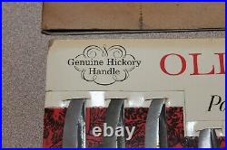 NOS Vintage Store Display OLD HICKORY Paring Knives with 12 Knives AWESOME