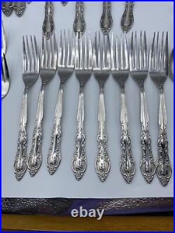 National Silver Co Stainless Flatware Legacy 40 Pieces 8 Place Settings