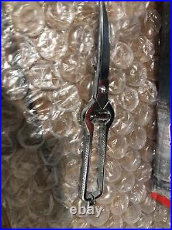 New Wusthof Chrome Plated Poultry Shears RARE 5502 Germany