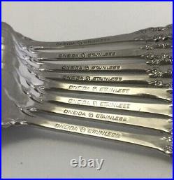 ONEIDA CUBE Stainless SHELLEY Complete 20 Piece Set 4 5-Piece Place Settings
