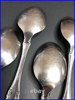 Oneida Community BRAHMS Stainless Vintage Flatware 44 Pcs Spoon Knife Fork
