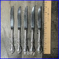 Oneida Community Stainless LOUISIANA 27 pc Service for 5 Forks Knives Spoons vtg