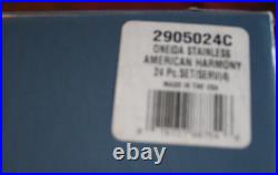 Oneida Stainless AMERICAN HARMONY ARBOR 24 Piece Service for 4 Unused 18/8 USA