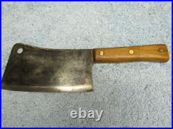 Original Vintage Antique Village Blacksmith 14 Meat Cleaver 8 Blade