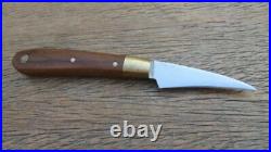 Our Own Custom-Made ralph1396A Vintage Carbon Steel Curved Chef Veg Paring Knife