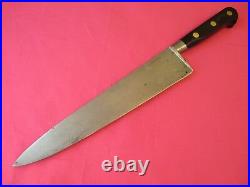 Professional Sabatier Carbon Steel 9.5 inch Chefs Knife, #2
