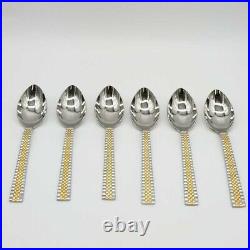 RALPH LAUREN Cutlery set 24pcs Flatware Stainless steel Watch Band Motif Japan