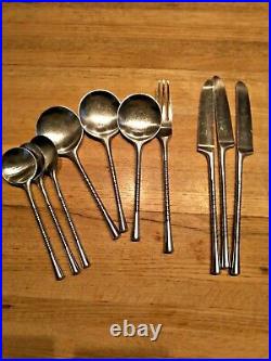 RARE Jette Dansk stainless steel Design 12 settings by Quistgaard 73 PCS