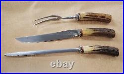 Randall Knives Vintage 3 Pc Carving Set Pre Owned
