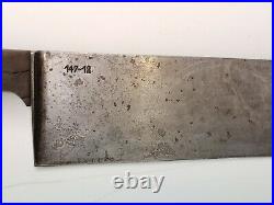 Rare Antique Chef's Knife Ed Wusthof Dreizackwerk Solingen-Germany 147-12