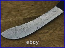 Rare Antique Sabatier Ebony Carbon Steel Razor Sharp Skinning knife Vtg Skinner
