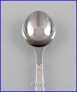 Rare Georg Jensen Koppel cutlery. Five dessert spoons