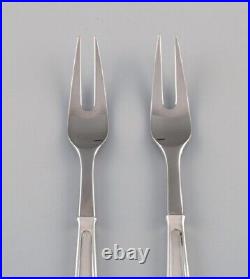 Rare Georg Jensen Koppel cutlery. Two roast forks