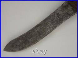 Real Sheffield Key K Nife Cutlers England REG'D AD 1681 Antique 10 1/4 Length