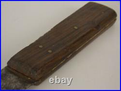 Real Sheffield Key K Nife Cutlers England REG'D AD 1681 Antique 10 1/4 Length